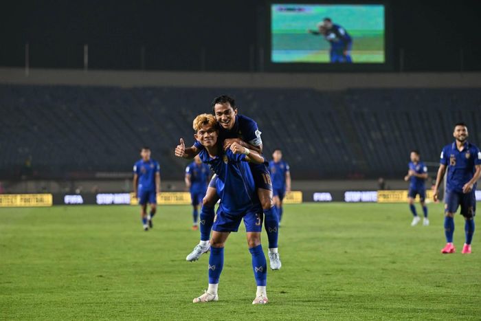 Pha ghi bàn ở hiệp phụ của Otton chấm hết hy vọng gỡ hòa cho Việt Nam. Ảnh: FA Thailand