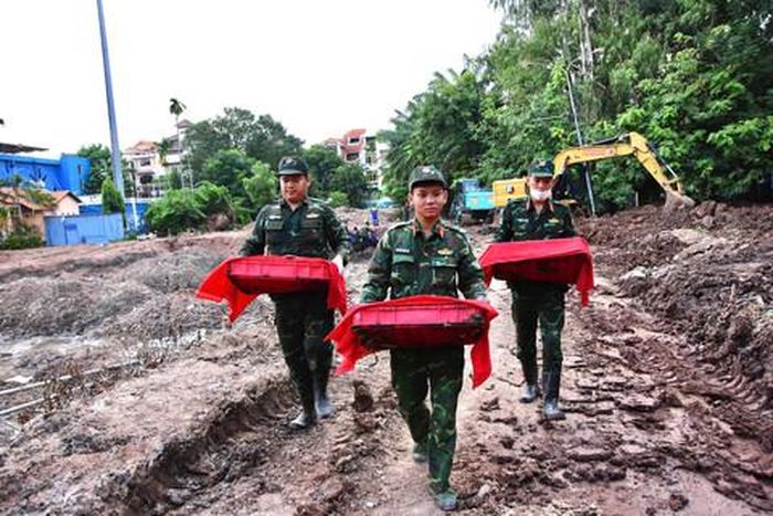 Tổng số hài cốt liệt sĩ được tìm thấy, quy tập tại Công viên Lê Thị Riêng đến nay đã lên đến 672 hài cốt liệt sĩ.