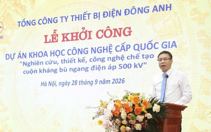 Thứ trưởng Bộ Khoa học và Công nghệ Lê Xuân Định phát biểu chỉ đạo