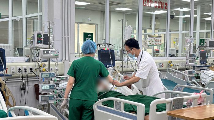 Bệnh nhân vẫn đang được theo dõi tại Bệnh viện (Ảnh: BVCC)
