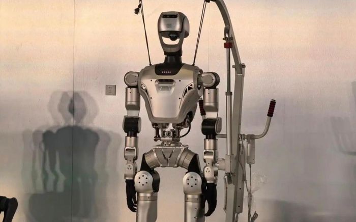 Robot AI hiện thân được Trung Quốc phát triển. (Ảnh: CCTV News)