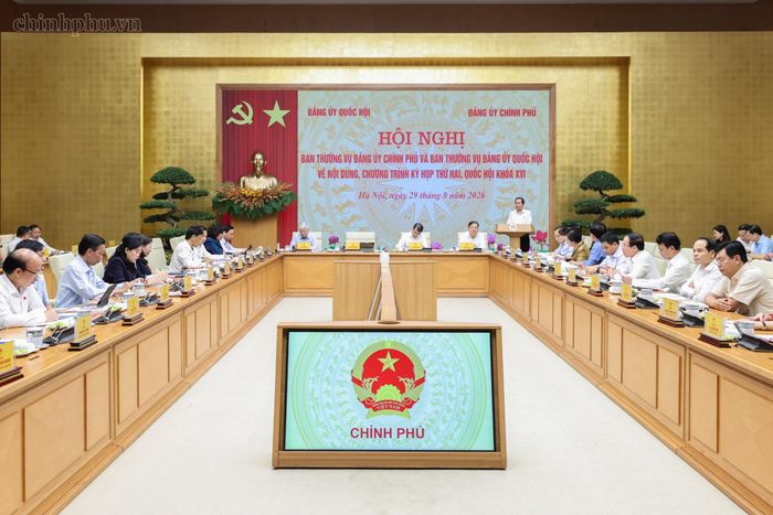 Quang cảnh hội nghị. (Ảnh: chinhphu.vn)