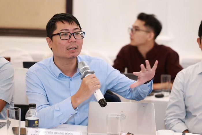 Ông Nguyễn Quang Đồng Viện trưởng Viện Nghiên cứu chính sách và phát triển truyền thông (IPS). Ảnh: L.M