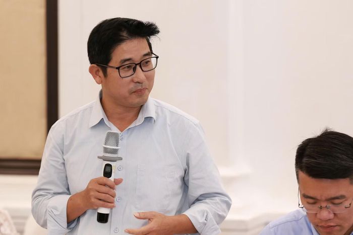 Ông Phạm Văn Khánh, Chủ tịch Hội đồng khoa học, Viện Nghiên cứu và đào tạo DigiX. Ảnh: Lê Mai