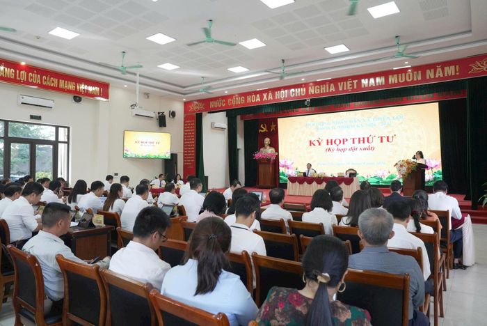 Quang cảnh kỳ họp. Ảnh: PV