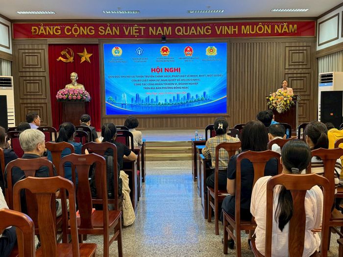 Quang cảnh hội nghị. Ảnh: Thúy Hồng