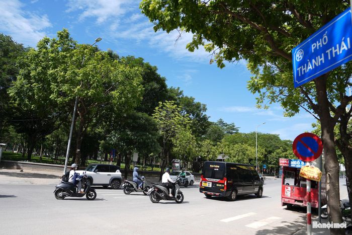 Theo Quyết định số 3905/QĐ-UBND ngày 31-7-2026 của UBND thành phố Hà Nội, tuyến phố Thành Thái sẽ triển khai thí điểm không gian văn hóa, tuyến phố đi bộ.