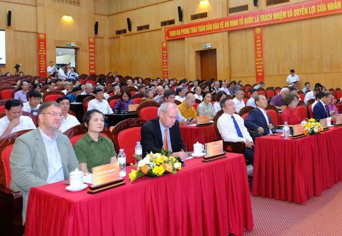 Hội thảo có sự tham gia của các đại biểu trong nước và quốc tế. Ảnh: Ban tổ chức