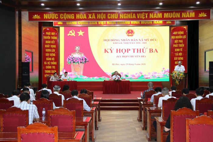 Quang cảnh kỳ họp. Ảnh: Biên Phạm
