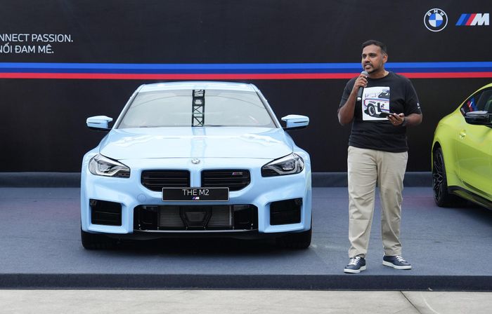 Mẫu BMW M2 vừa trình làng thị trường trong nước cách đây ít ngày. Ảnh: PV