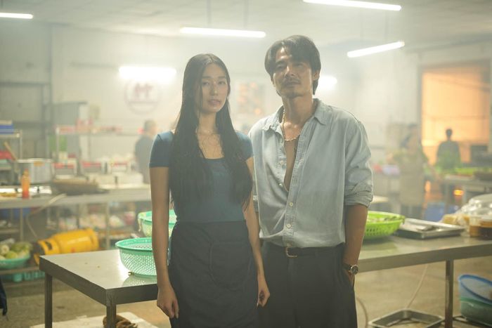 Khánh My đang là cái tên nhận được sự quan tâm của khán giả khi tham gia "Trại buôn người", đặc biệt là "cảnh nóng" với Quách Ngọc Ngoan.