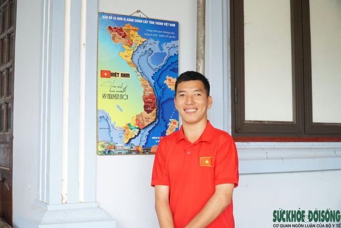 Ở tuổi 30, Hoàng Kim Vị quay trở lại học nghề tại Trường Cao đẳng nghề Việt Đức. Ảnh: Song Hoàng