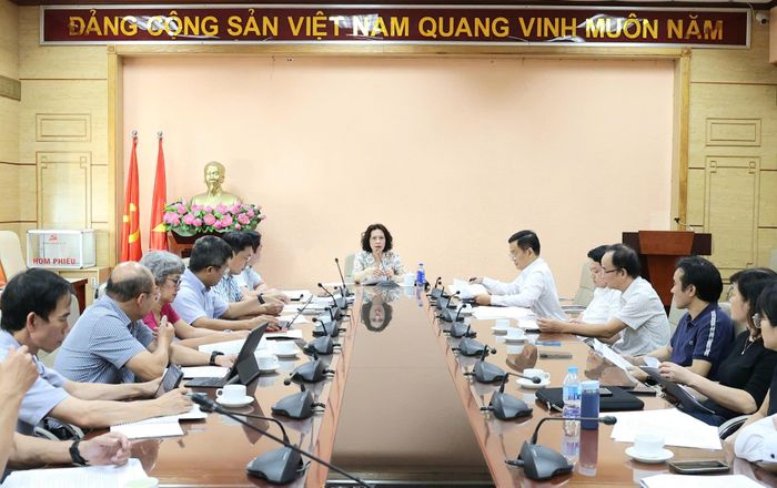 Quang cảnh cuộc họp. Ảnh: Trần Minh