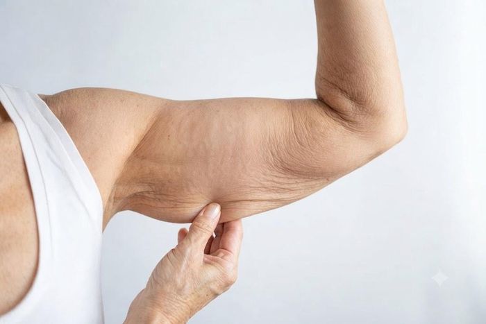 Sau tuổi 60, khối lượng và sức mạnh cơ bắp có xu hướng giảm dần, khiến cơ thể kém săn chắc. Ảnh minh họa AI.