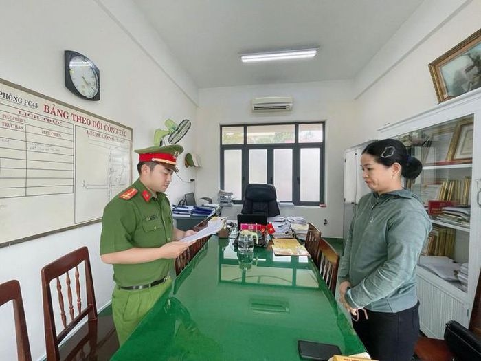 Đối tượng Nguyễn Thị Như Ý. Ảnh: Công an tỉnh Quảng Ngãi