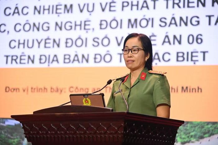 Đại diện CATP HCM tham luận tại tọa đàm
