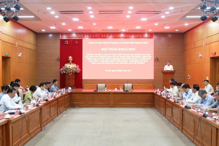 Quang cảnh Hội thảo.
