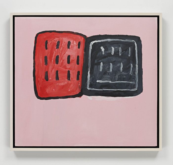  Tác phẩm Untitled (Red and Black Book) (1969) của Philip Guston trong bộ sưu tập của RM. Ảnh: The Estate of Philip Guston/Hauser & Wirth.