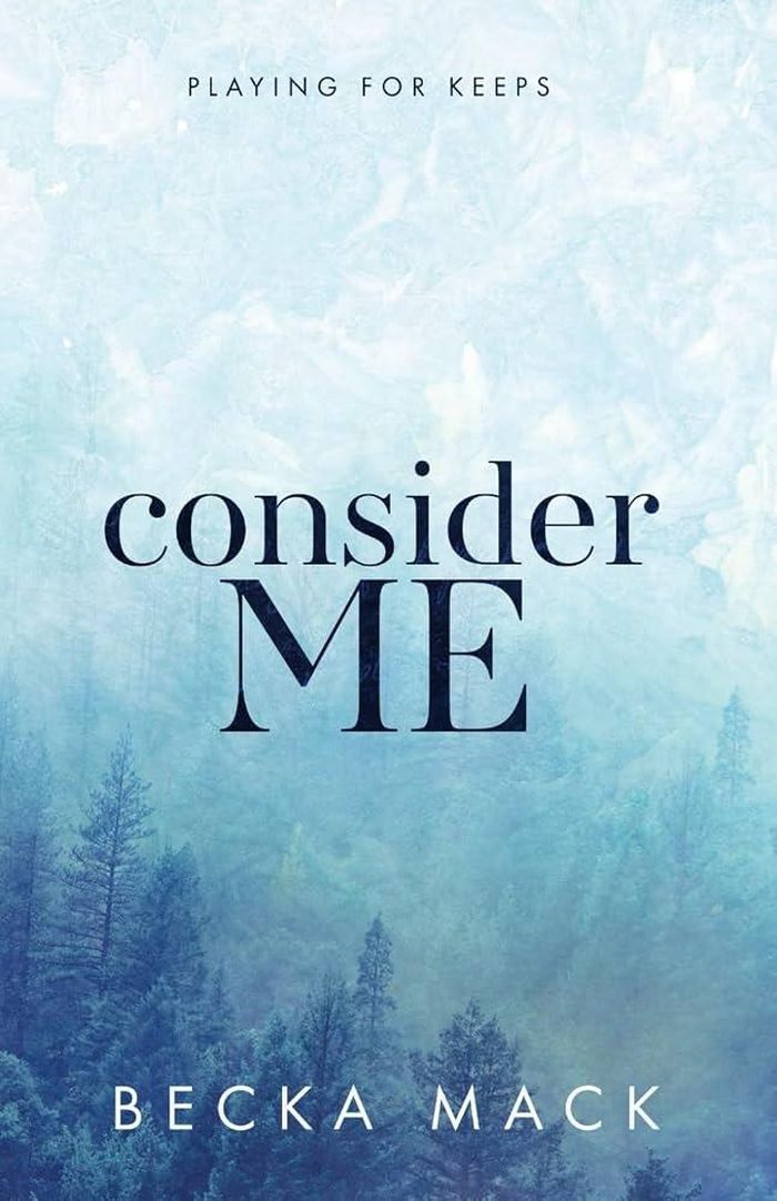  Consider Me của Becka Mack. Nhà phê bình Cassie Brooks cho rằng đây không phải là cuốn sách kém. Tuy nhiên, khi so sánh với những tác phẩm xuất sắc cùng thể loại lãng mạn về khúc côn cầu (như loạt truyện Off-Campus), tác phẩm này chưa thực sự thuyết phục. Cuốn sách khai thác mô-típ kinh điển "chàng yêu nàng trước", nhưng sự thay đổi tính cách của nam chính có phần thái quá. Cốt truyện cũng thiếu chiều sâu: các tuyến phụ mờ nhạt, không có cao trào gay cấn hay những mâu thuẫn nền tảng thực sự. 