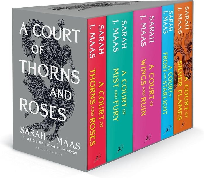  A Court of Thorns and Roses của Sarah J.Mass. Loạt truyện này là một hiện tượng toàn cầu và góp phần làm nên trào lưu romantasy (lãng mạn kỳ ảo) trên BookTok. Tuy nhiên, theo Cassie, cuốn sách đầu tiên của loạt truyện thiếu đi các tuyến logic định hướng chính. Tờ Guardian cũng cho rằng cuốn tiểu thuyết đầu có nhịp độ khá chậm và nhà phê bình Hannah thậm chí muốn bỏ dở khi mới đọc đến trang 50. Tuy nhiên, các nội dung sau đó và cuốn truyện thứ hai A Court of Mist and Fury dần hay và hấp dẫn hơn hẳn. 