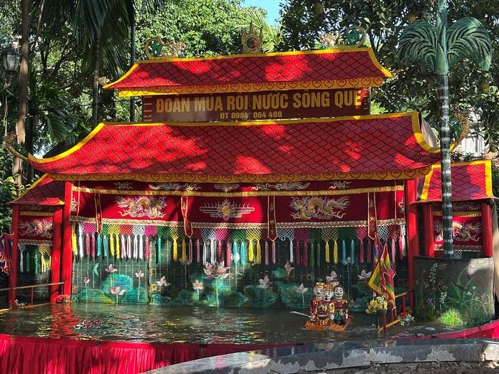 Biểu diễn múa rối nước