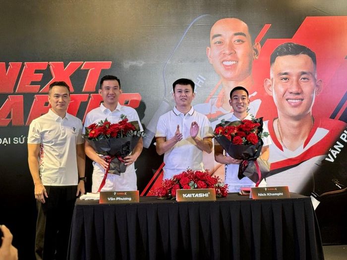 Sự kiện hợp tác này đánh dấu một cột mốc trong sự nghiệp pickleball của Văn Phương và Nick Khamphi
