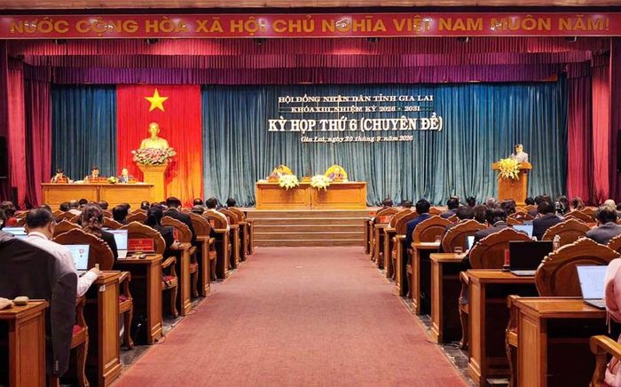 Toàn cảnh kỳ họp thứ 6 (chuyên đề), HĐND tỉnh Gia Lai khóa XIII, nhiệm kỳ 2026 - 2031