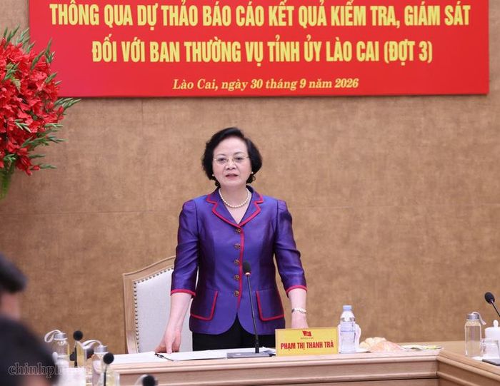 Phó Thủ tướng Phạm Thị Thanh Trà phát biểu tại Hội nghị - Ảnh: chinhphu.vn/Thu Giang