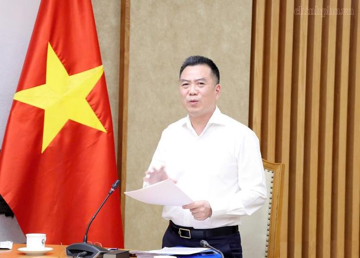 Thứ trưởng Bộ NN&MT Đặng Ngọc Điệp phát biểu - Ảnh: chinhphu.vn/Gia Huy