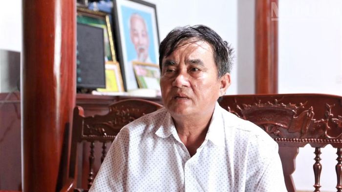 Ông Đinh Văn Hùng chia sẻ ký ức về người anh trai anh dũng của mình.