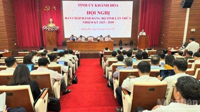 Toàn cảnh hội nghị. (Ảnh: VŨ TÂN)