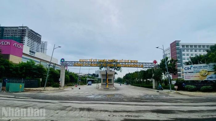 Bệnh viện quốc tế City tọa lạc tại Khu y tế kỹ thuật cao Thành phố Hồ Chí Minh. (Ảnh: KHANG ANH)