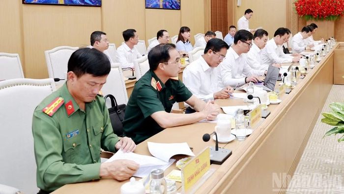 Các đại biểu tham dự hội nghị. (Ảnh: TÂM THỜI)