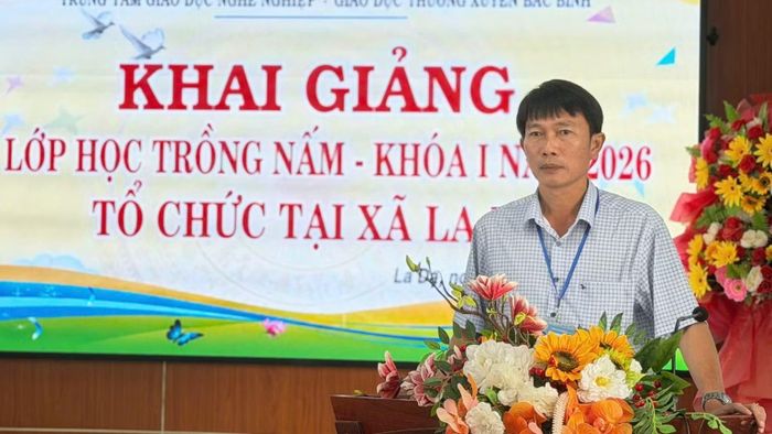 Đồng chí Nguyễn Anh Toàn, Phó Chủ tịch Ủy ban nhân dân phát biểu. (Ảnh: QUÝ NGỌC)