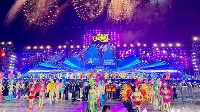 Chương trình Carnaval Hạ Long 2026. (Ảnh: QUANG THỌ)