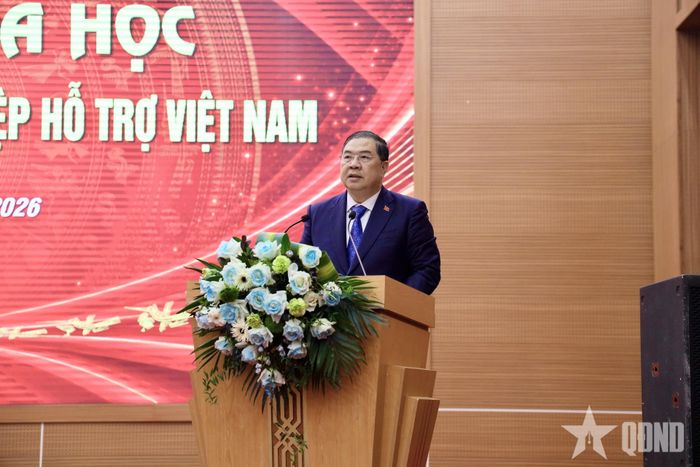 Phó thủ tướng Thường trực Chính phủ Phạm Gia Túc phát biểu.