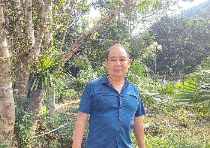 Ông Đặng Huy Phương, Giám đốc Trung tâm Đa dạng sinh học Mê Linh.