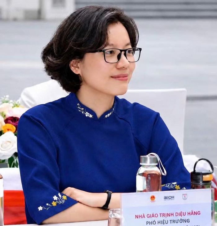 Bà Trịnh Diệu Hằng.