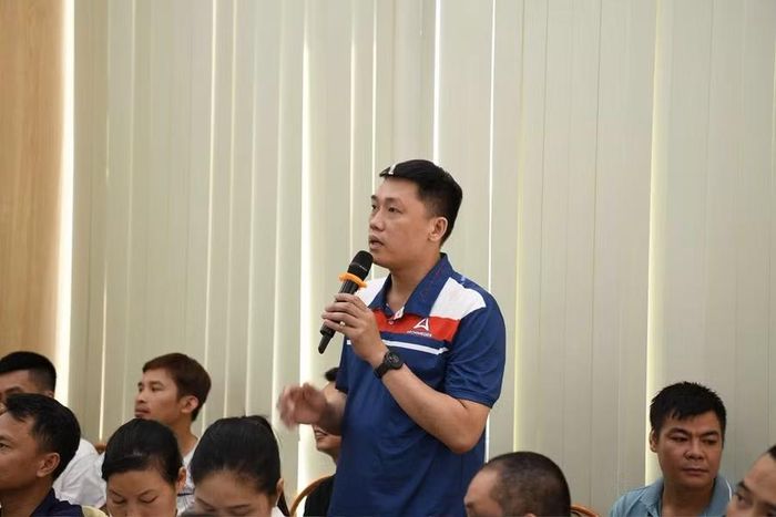 Đại biểu thảo luận, trao đổi tại Lễ phát động.
