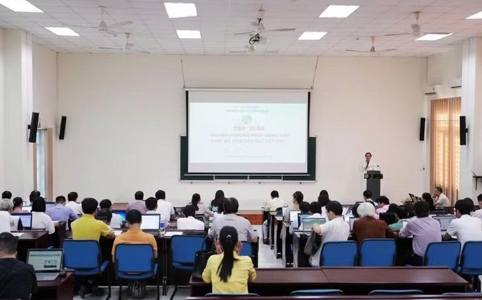 Giờ học tại Trường Đại học Sư phạm, ĐH Đà Nẵng.