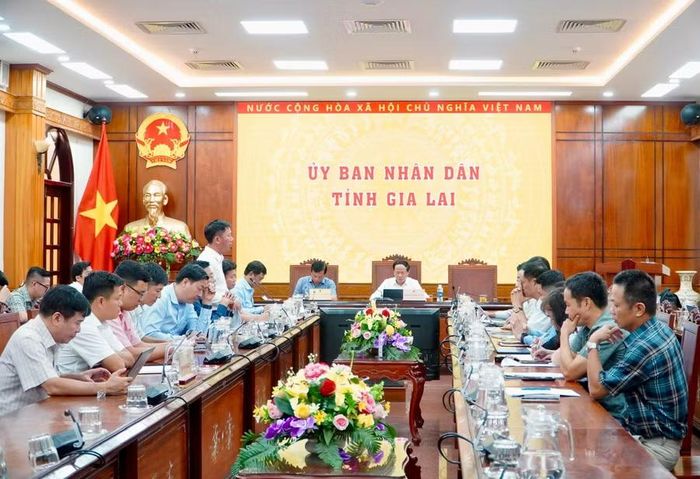 UBND tỉnh Gia Lai làm việc về tình hình triển khai và tháo gỡ khó khăn, vướng mắc đối với các dự án có quy mô lớn.