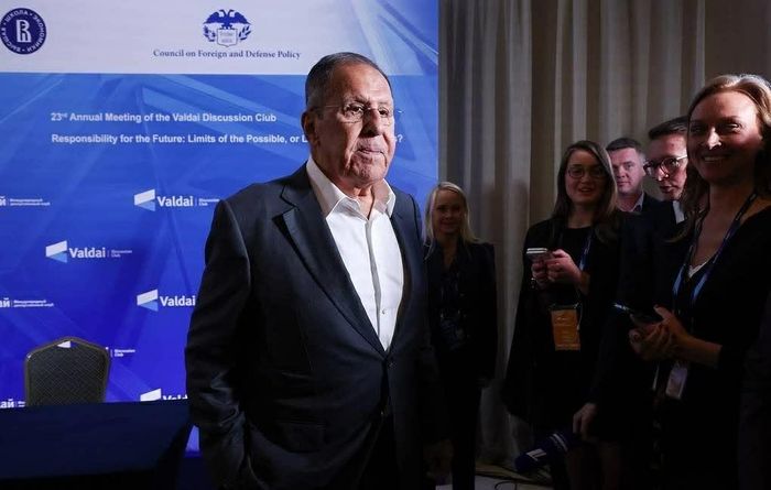 Ngoại trưởng Nga Sergey Lavrov cáo buộc các nước châu Âu đang tiến hành xung đột với Nga thông qua việc cung cấp vũ khí cho Ukraine. (Nguồn: TASS)