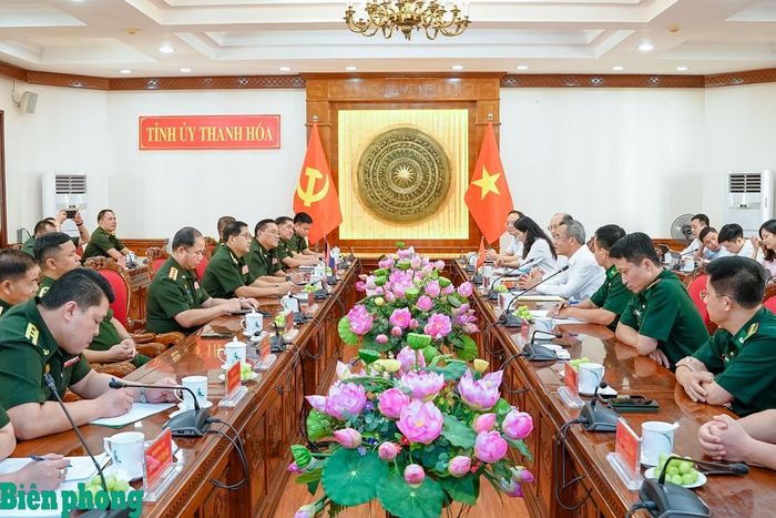 Quang cảnh buổi làm việc. Ảnh: Hải Chuyền