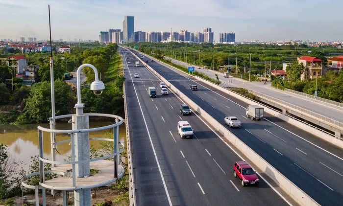 Hệ thống giao thông ITS trên cao tốc Hà Nội - Hải Phòng.