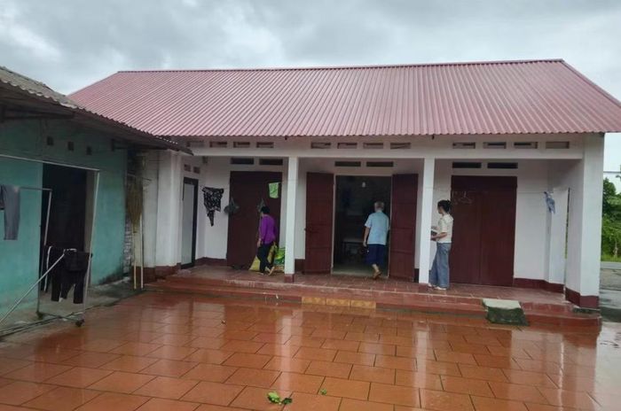 Một căn nhà của người dân tại xã Kha Sơn, tỉnh Thái Nguyên sau khi hoàn thành.