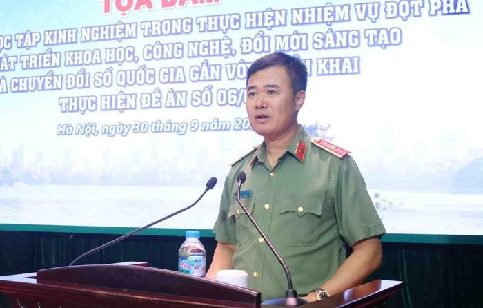 Thiếu tướng Nguyễn Ngọc Quyền - Phó Bí thư Đảng ủy, Phó Giám đốc Công an TP. Hà Nội.