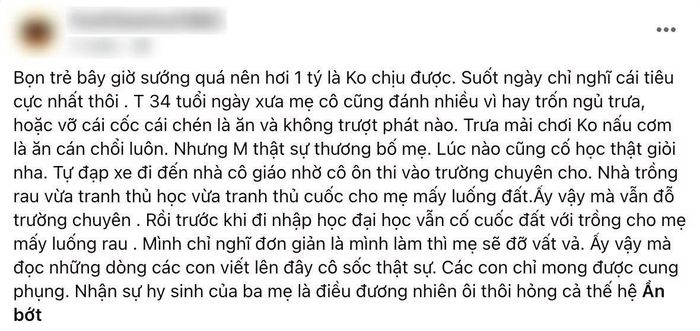 Khi nhóm đông thành viên, nhiều chia sẻ của trẻ nhận phản hồi tiêu cực với những lời lẽ khá nặng nề.