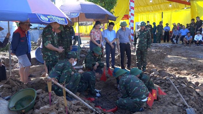 Công tác khai quật, tìm kiếm hài cốt tại khu vực Mả Chìa, TP. Hải Phòng đang được triển khai tích cực.