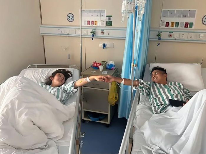 Vợ hiến thận cứu chồng. Ảnh: Myzaker