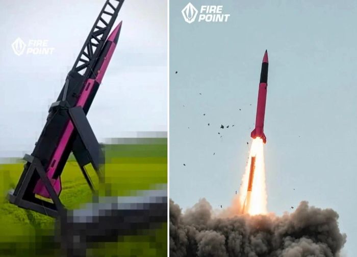 Fire Point nâng cấp tên lửa đánh chặn FP-7.x Freyja với đầu dò kết hợp hồng ngoại và radar. Ảnh thử nghiệm phóng tên lửa đánh chặn FP-7.x Freyja/defence-blog.com